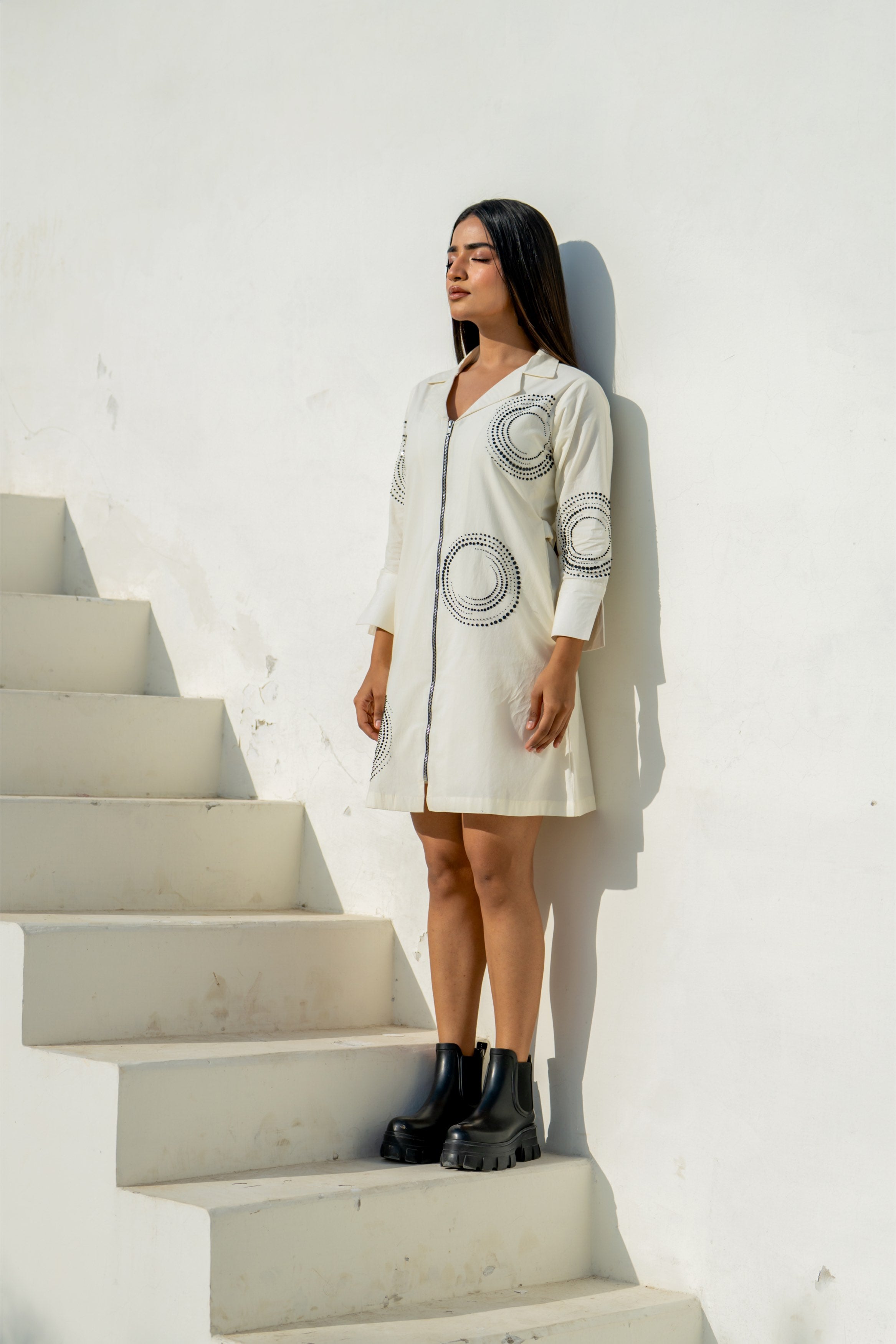 Ivory Orbit Dress