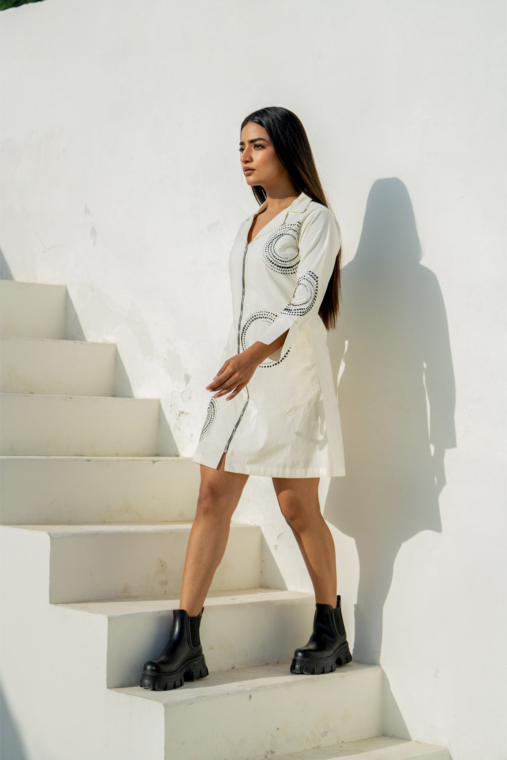 Ivory Orbit Dress