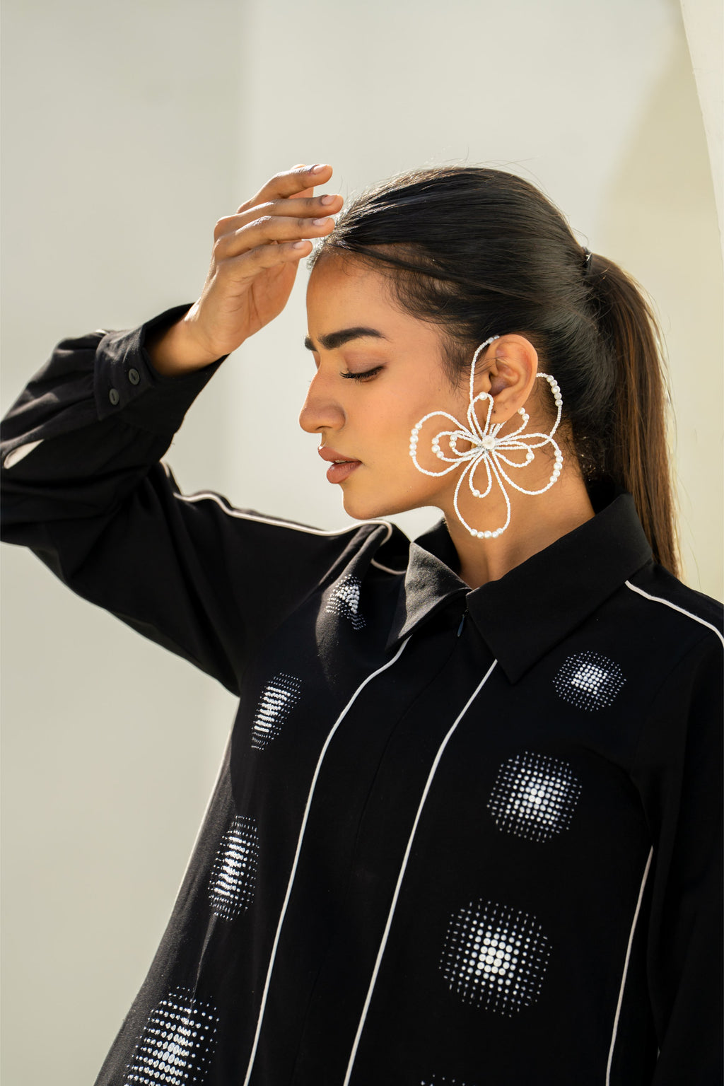 Black Moon Gradation Dress