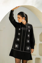 Black Moon Gradation Dress