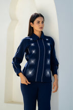Navy Moon Gradation Co-ord Set