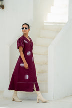 Lunar Phase Midnight Cherry Dress