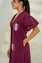 Lunar Phase Midnight Cherry Dress