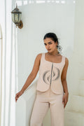 Moon Pixelated Waist Coat