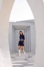 Pixelated Rhythm Dress