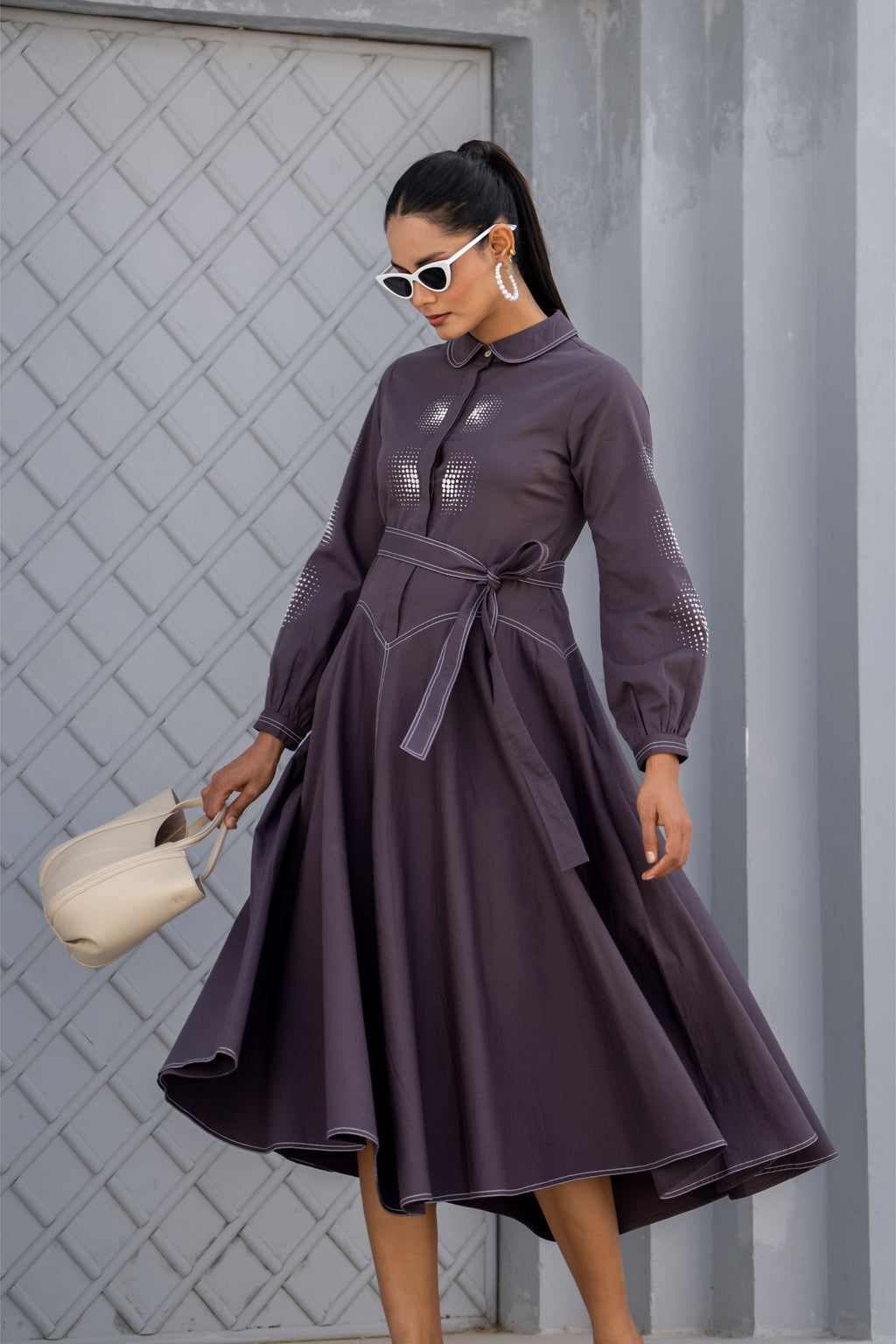 Twilight Orbit Flare Dress