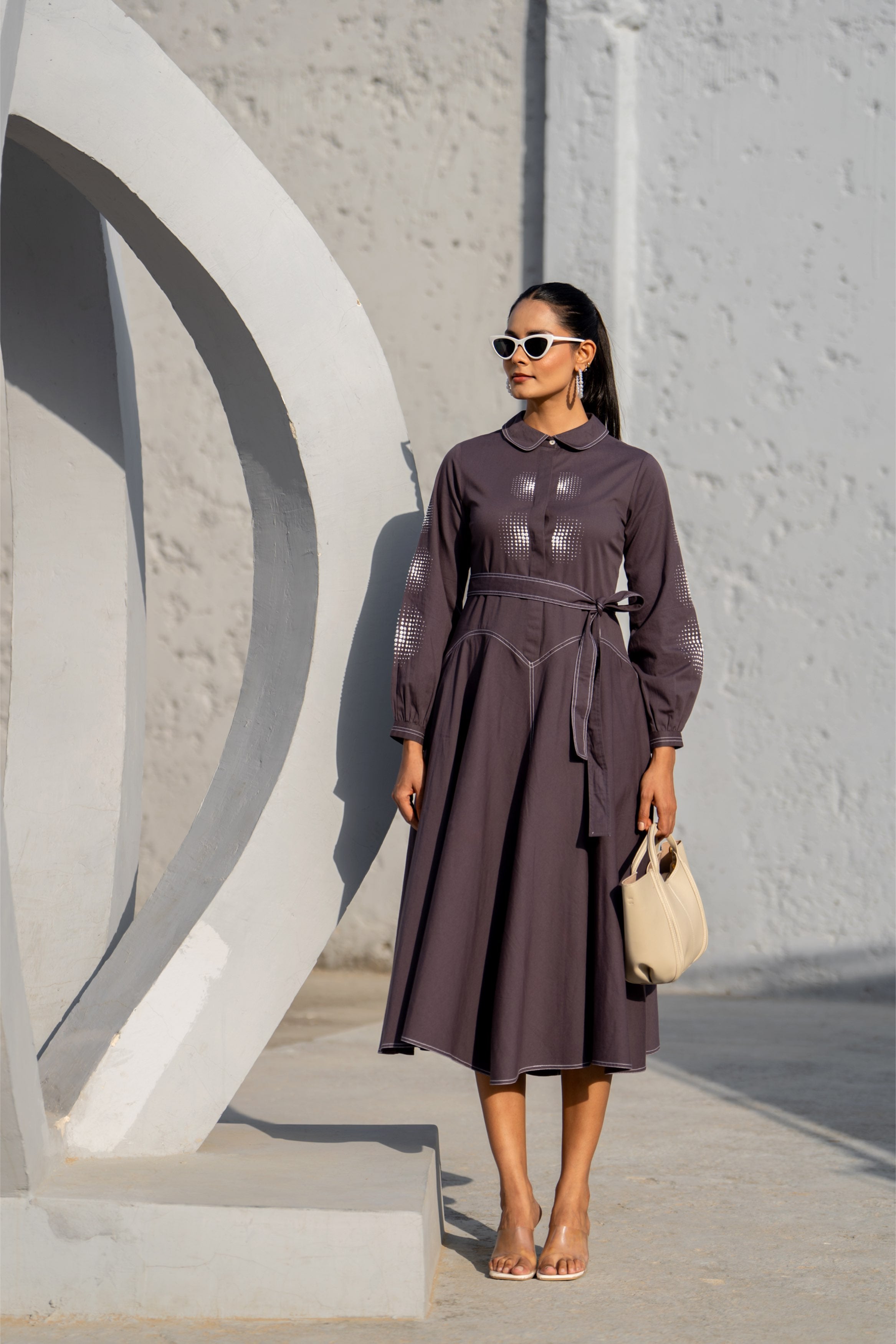 Twilight Orbit Flare Dress
