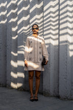 Beige Moon Gradation Dress