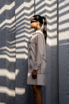 Beige Moon Gradation Dress
