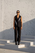 Pixelated Ray Linen Co-ord Set