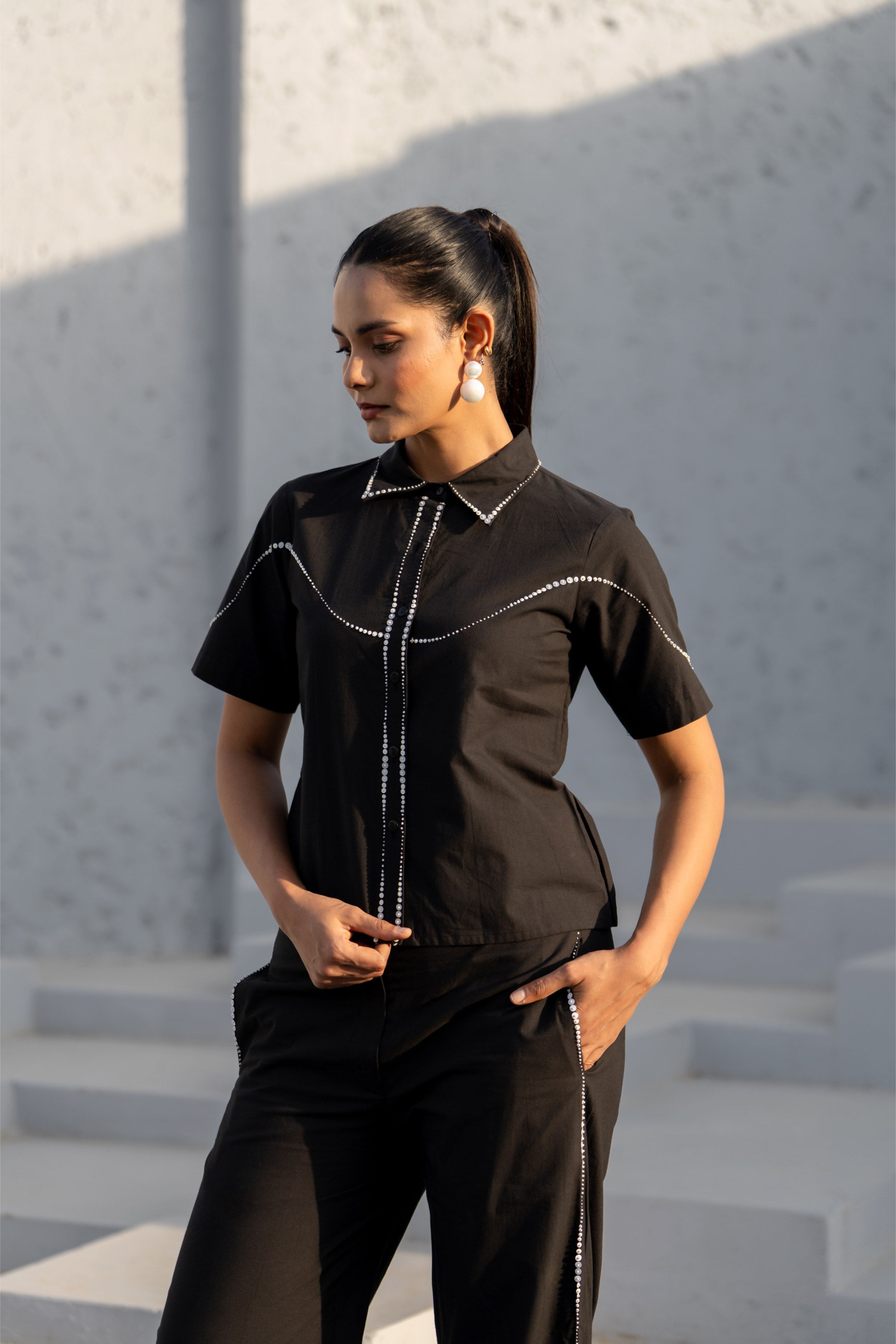 Midnight Pearl Shirt