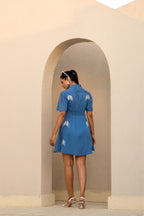 Nightfall Cascade Panel Dress