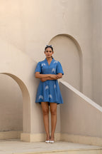 Nightfall Cascade Panel Dress