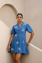 Nightfall Cascade Panel Dress