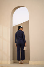 Midnight Navy Piano Co-ord Set