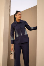 Midnight Navy Piano Co-ord Set