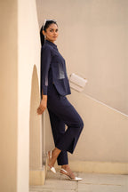 Midnight Navy Piano Co-ord Set