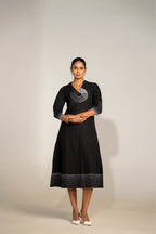 Noir Linen Dress