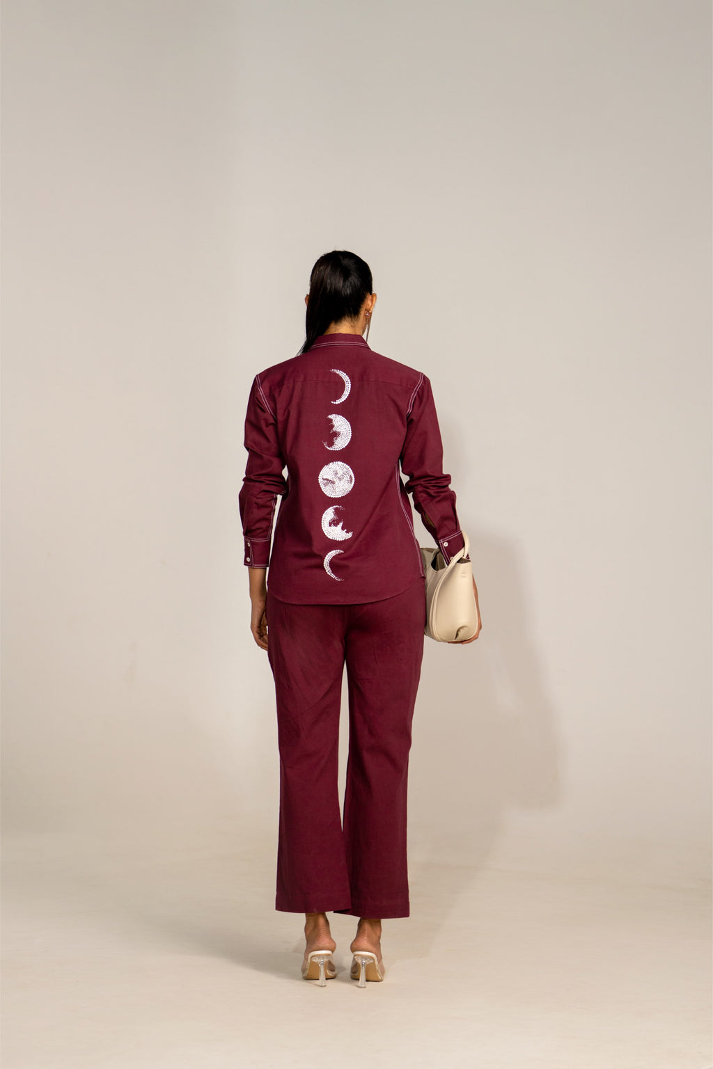 Wine Eclipse Co-ord Set