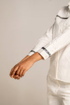 Asymmetrical White Shirt