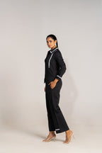 Asymmetrical Black Shirt